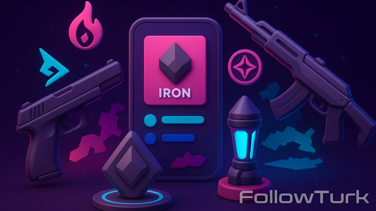 Guía para sell valorant account: elegir Iron sin errores - FollowTurk Blog