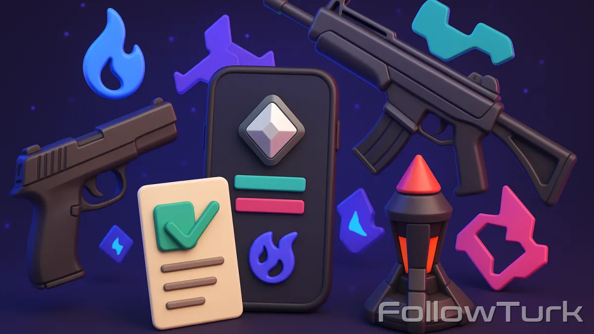Guía para elegir un Valorant Iron account con skins - FollowTurk Blog
