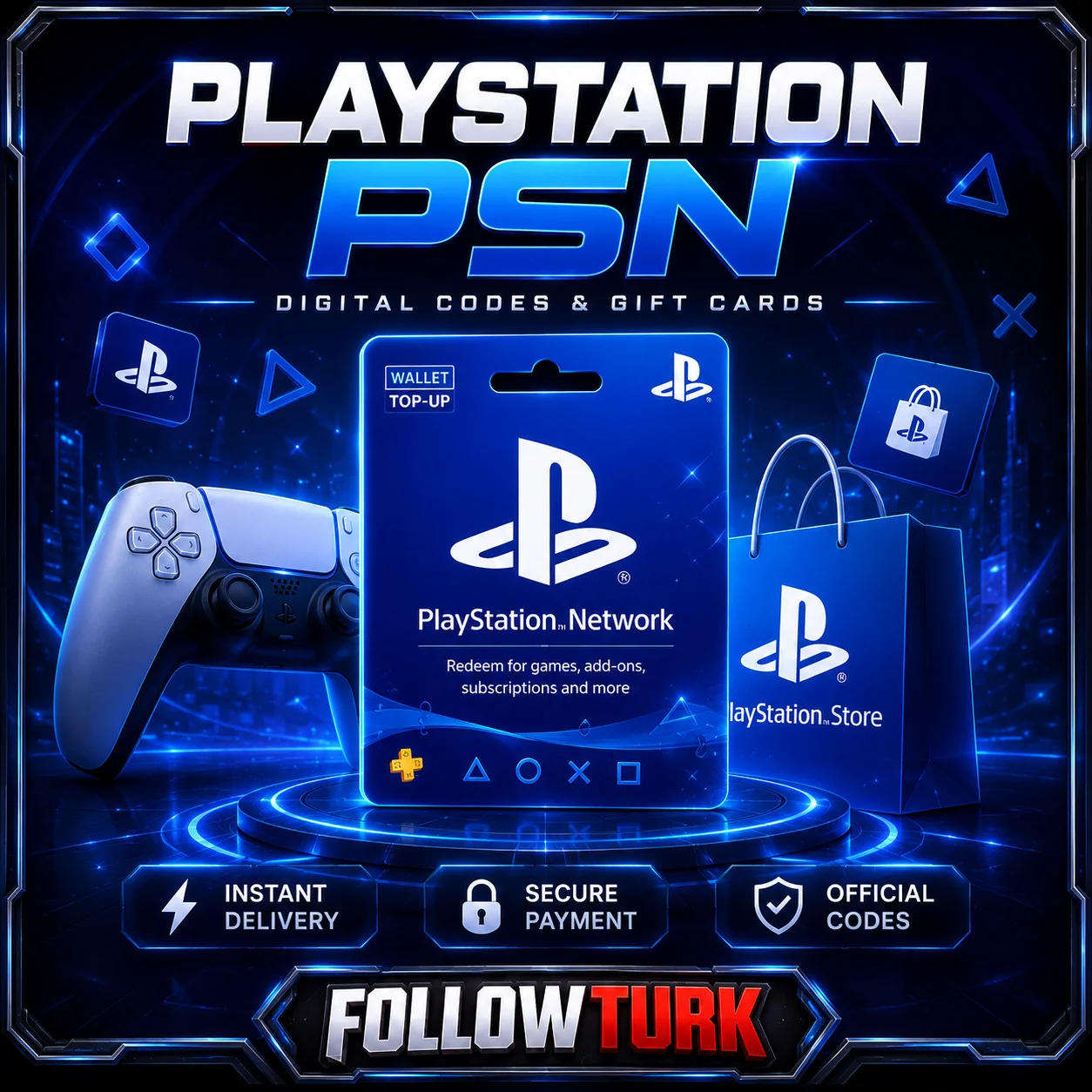 Tarjetas PSN de Playstation