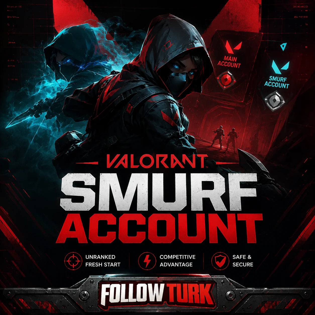Cuenta Smurf de Valorant