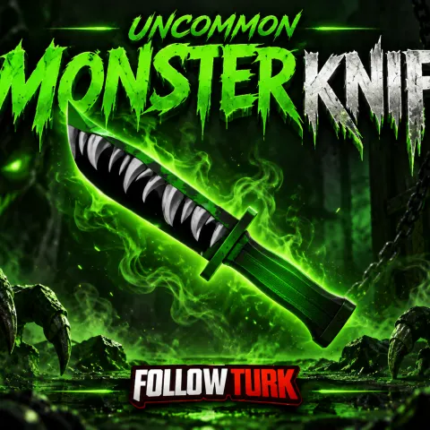 Uncommon Monster Knife - MM2 - FollowTurk