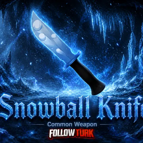 Snowball Knife - MM2 - FollowTurk