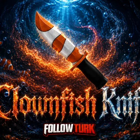 Clownfish Knife - MM2 - FollowTurk