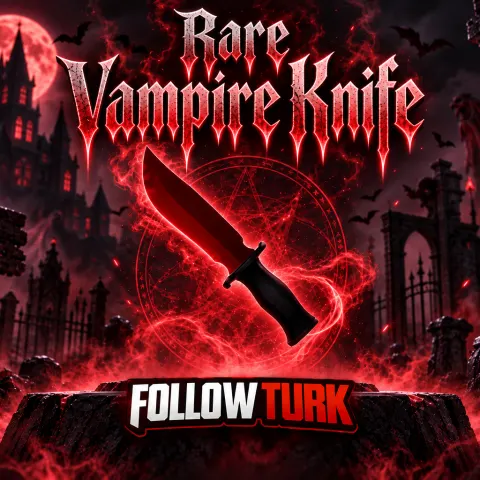 Rare Vampire Knife - MM2 - FollowTurk