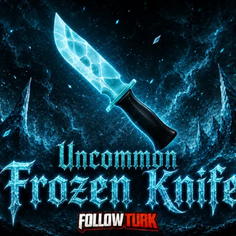 Uncommon Frozen Knife - MM2 - FollowTurk