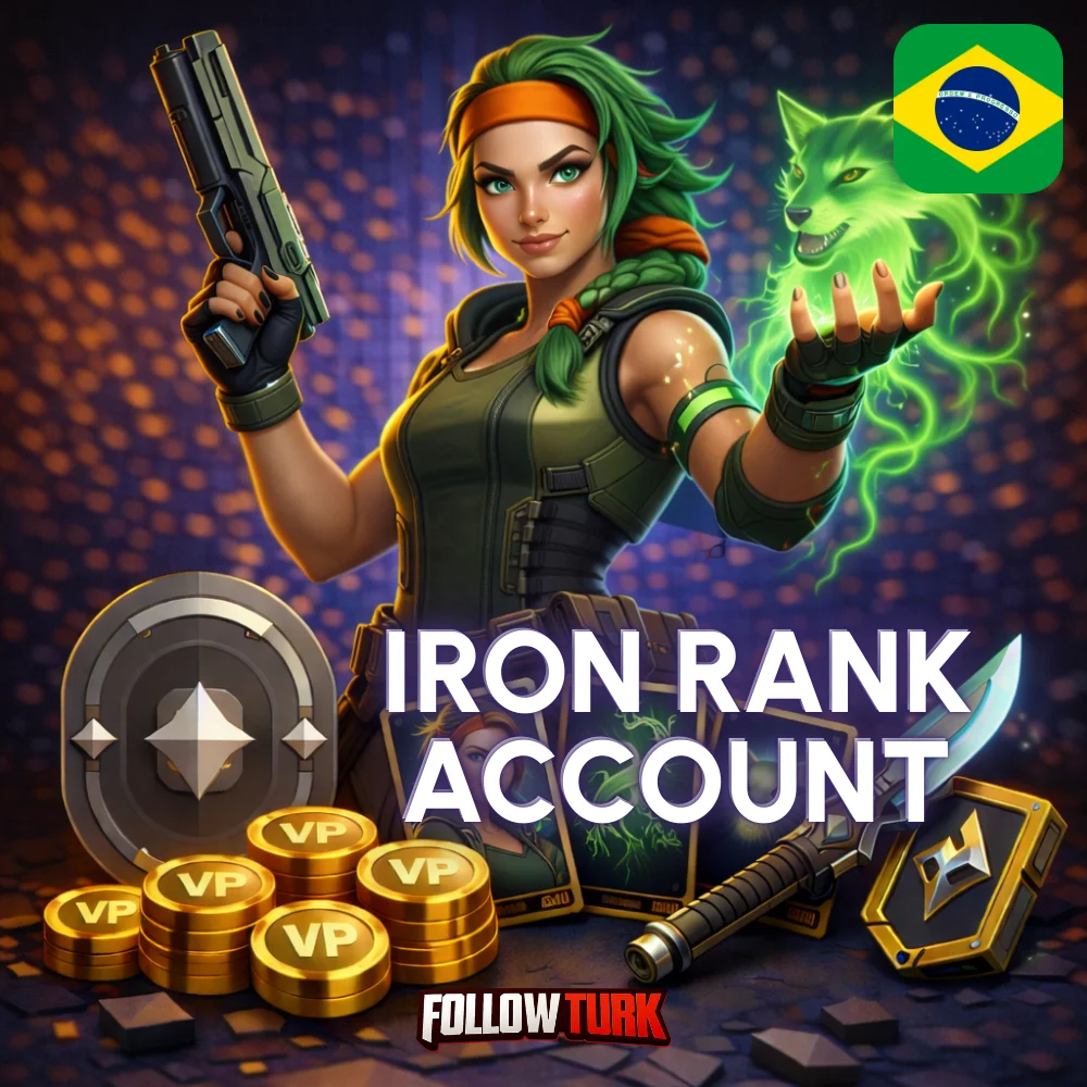Brasil - Cuenta Hierro (BR) de Valorant - FollowTurk
