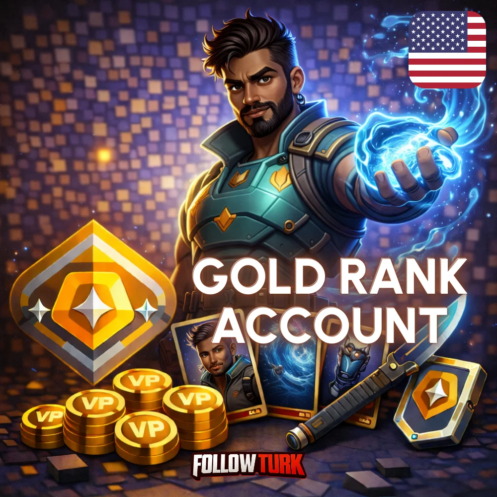 Norteamérica - Cuenta Gold NA de Valorant - FollowTurk