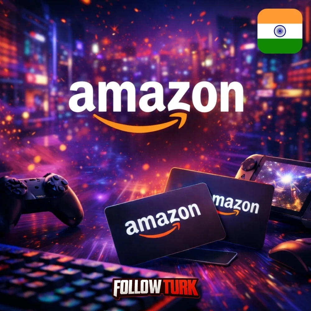 Tarjeta regalo Amazon India en INR - FollowTurk