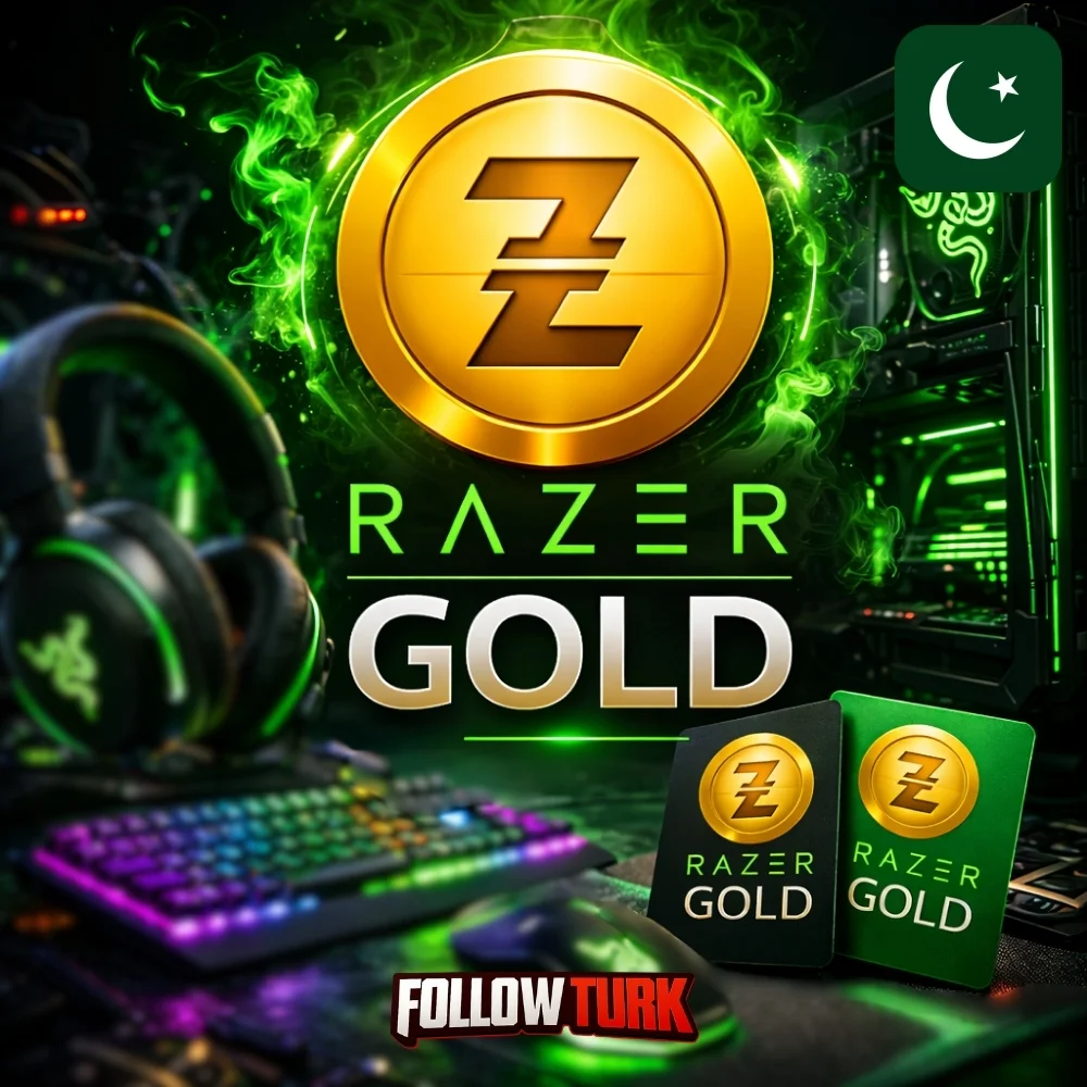 Razer Gold Pakistán - PKR - FollowTurk