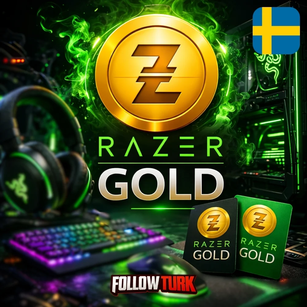 Razer Gold Suecia - SEK - FollowTurk