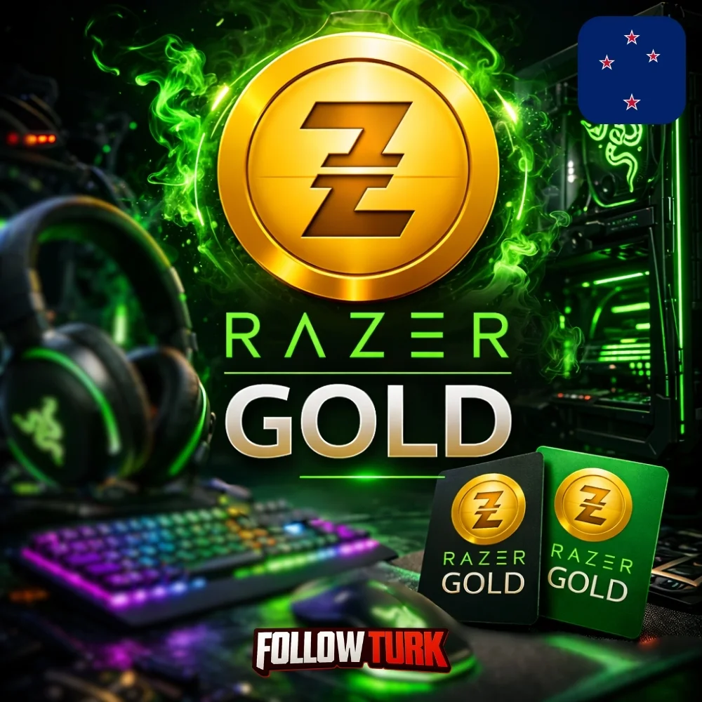 Razer Gold Nueva Zelanda - NZD - FollowTurk