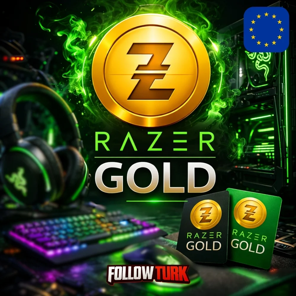 Razer Gold Europa - EUR - FollowTurk