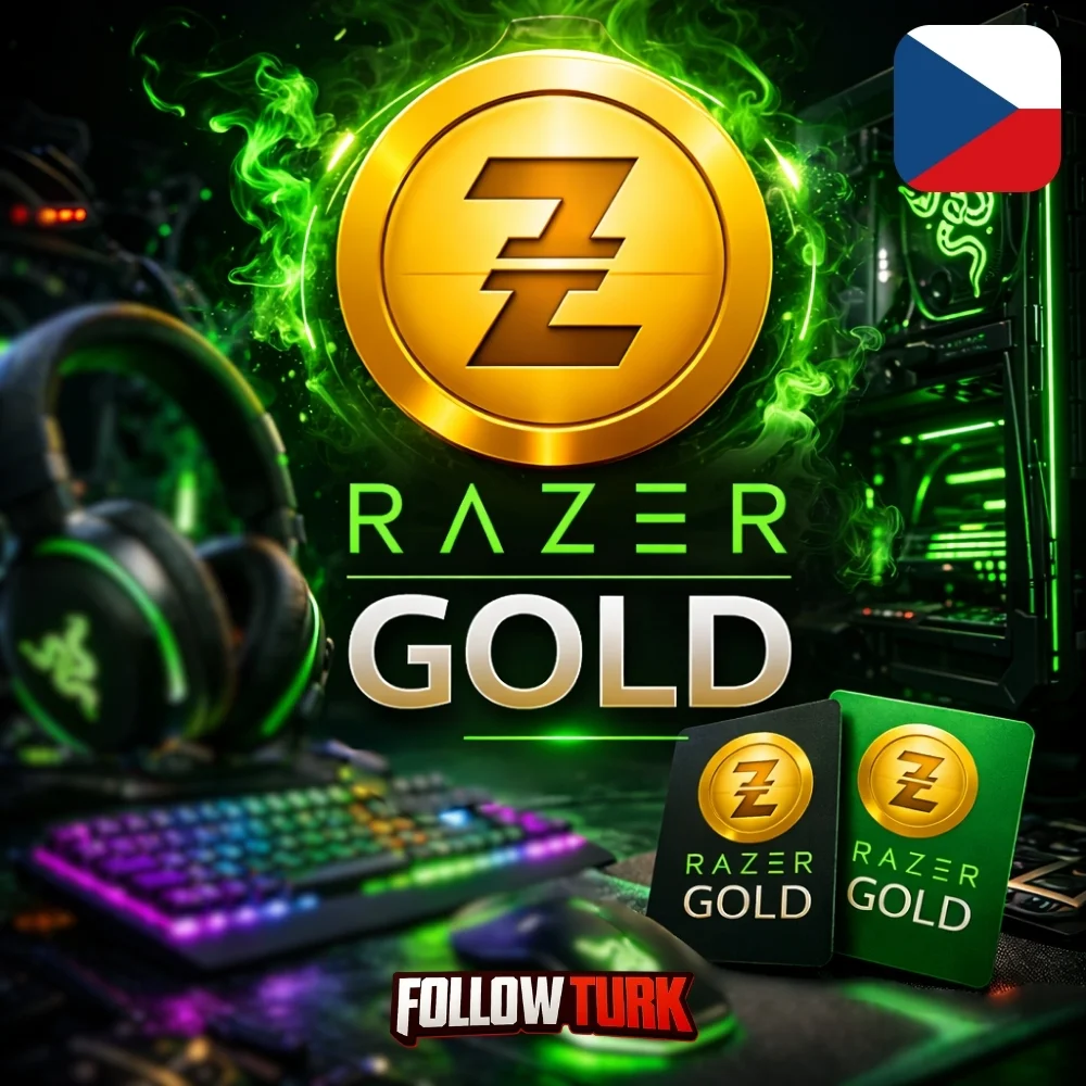 Razer Gold República Checa - CZK - FollowTurk