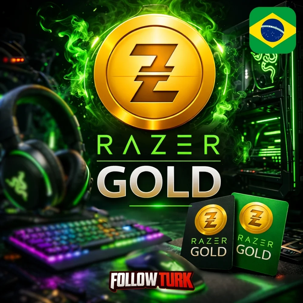 Razer Gold Brasil - AUD - FollowTurk