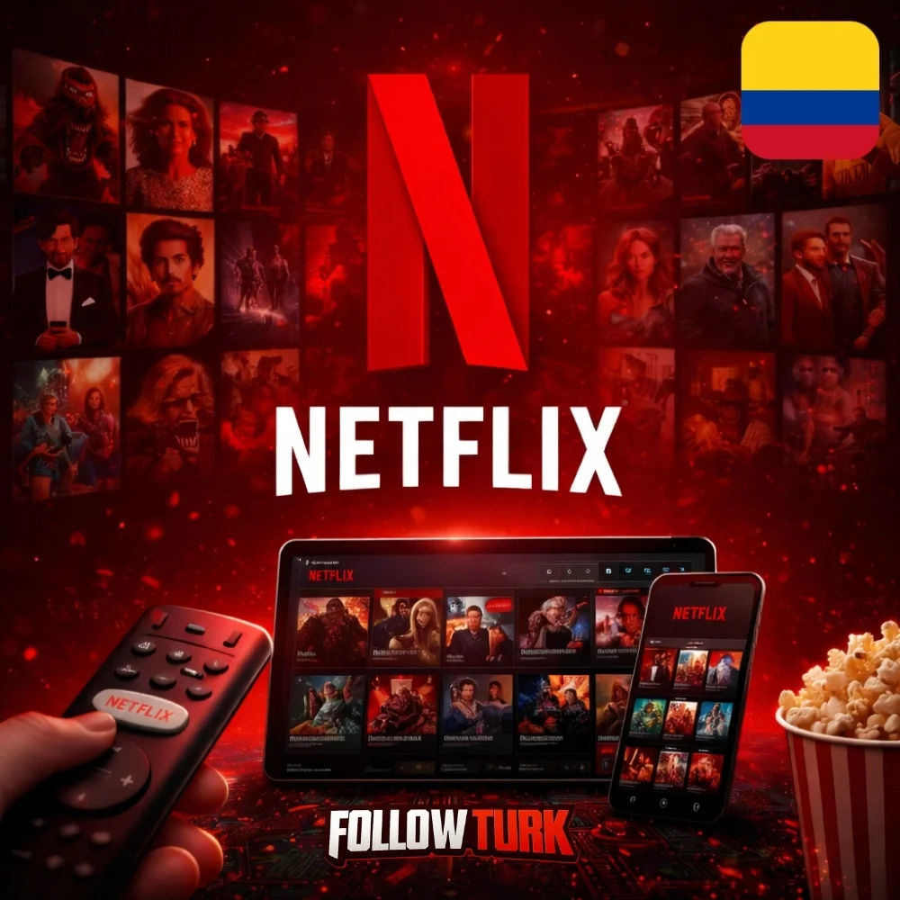 Tarjeta de Regalo Netflix Colombia en COP - FollowTurk