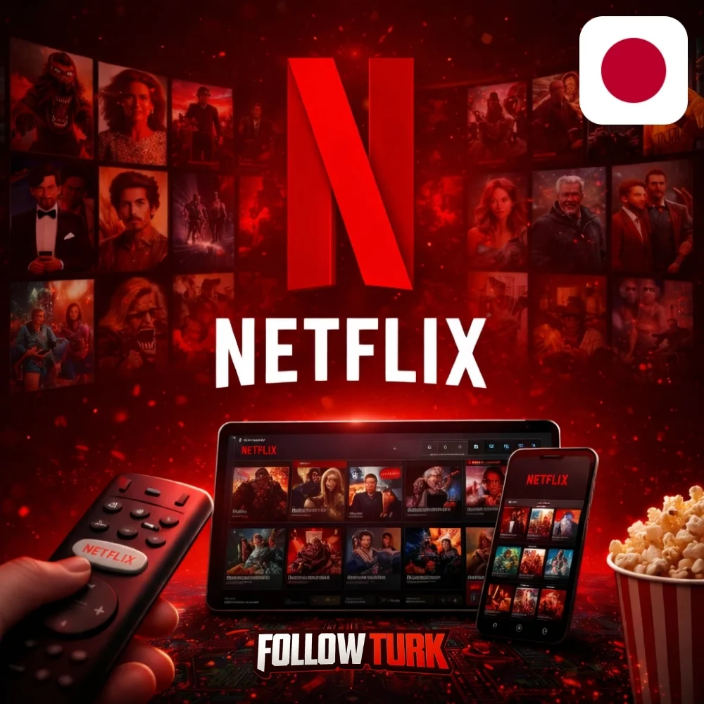 Tarjeta regalo de Netflix Japón en JPY - FollowTurk