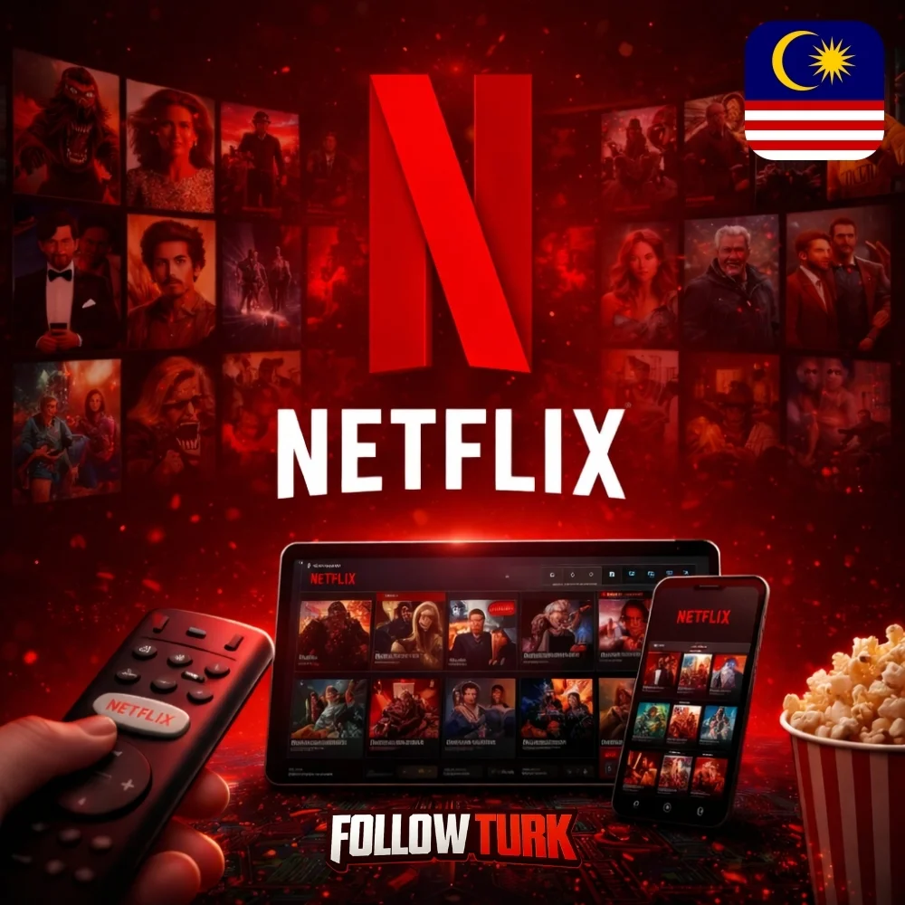 Tarjeta regalo de Netflix Malasia (MYR) - FollowTurk