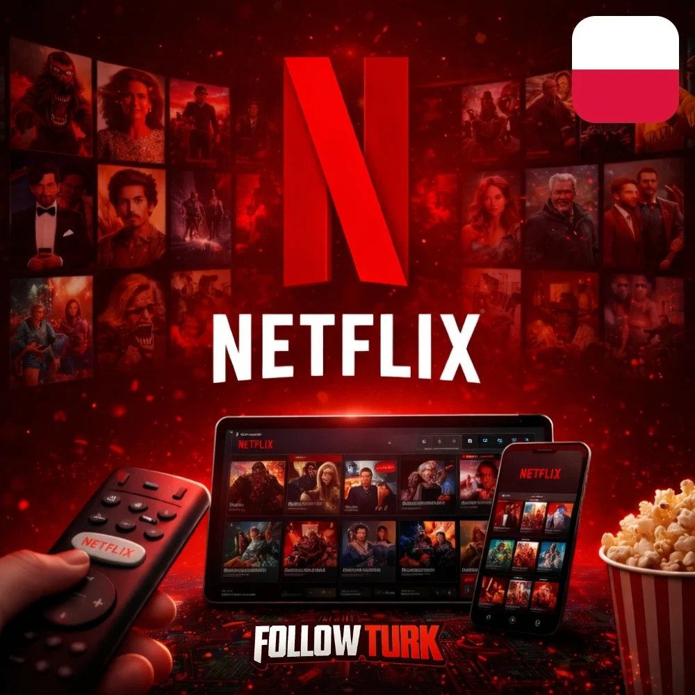 Netflix Polonia - Tarjeta regalo en PLN - FollowTurk