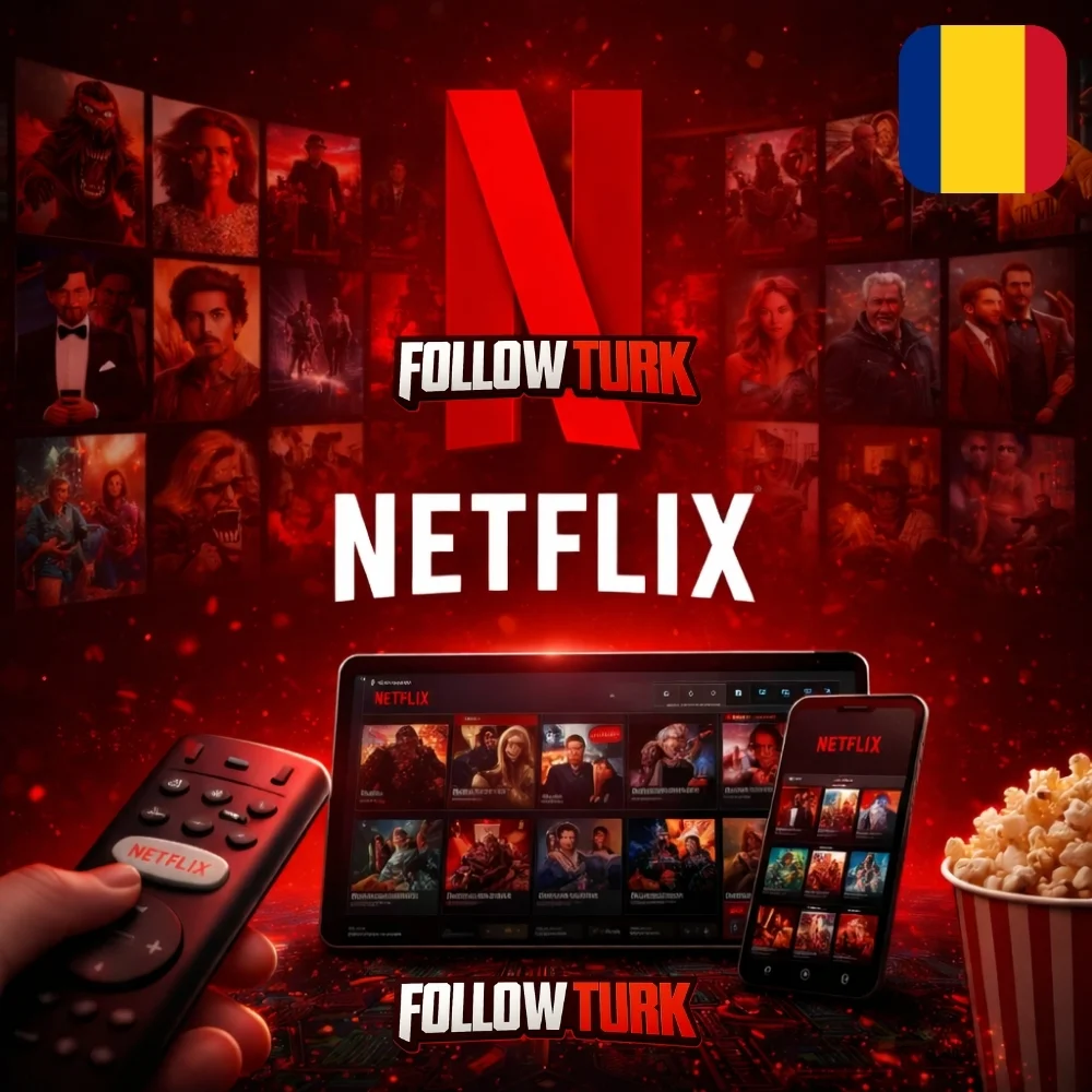 Tarjeta regalo Netflix Rumanía - RON - FollowTurk