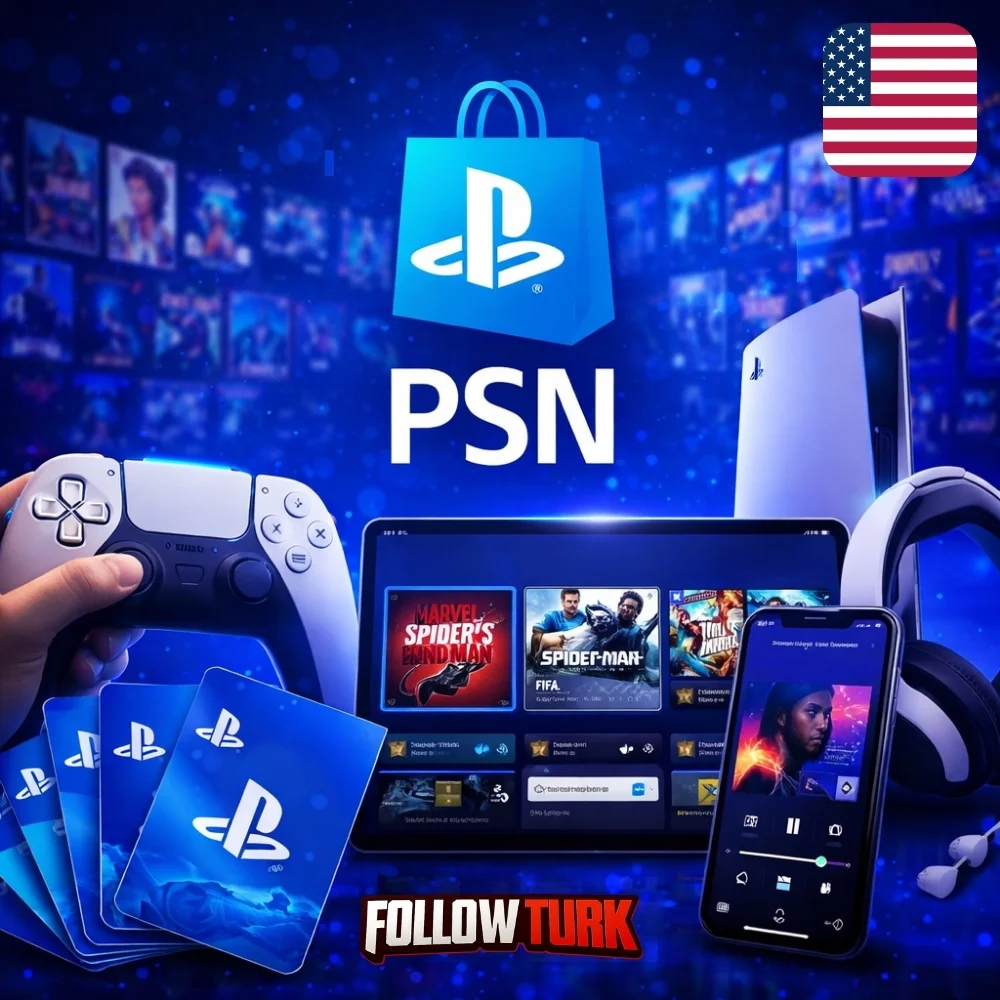 PlayStation USA - Tarjeta PSN digital - FollowTurk