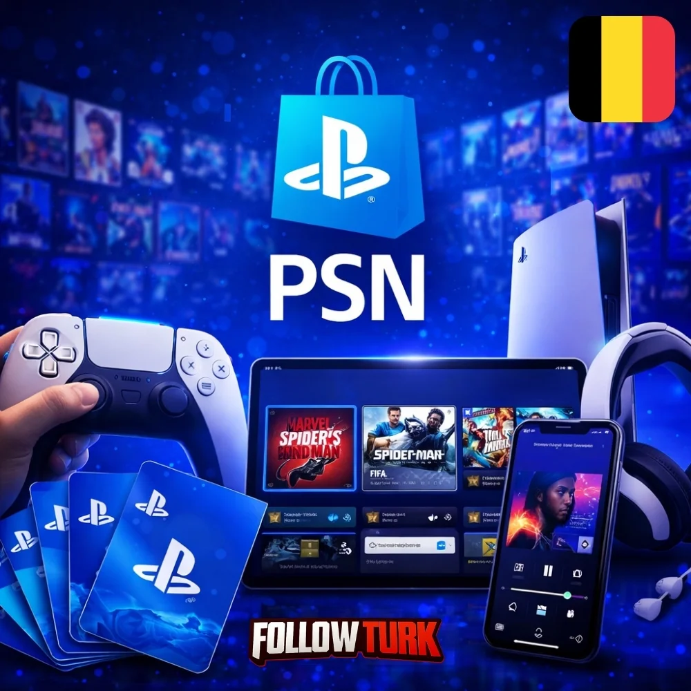 PlayStation Bélgica - PSN - FollowTurk