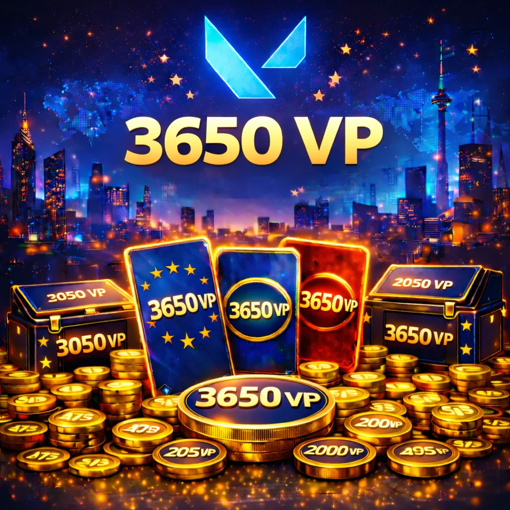Valorant Europa 3650 VP - FollowTurk