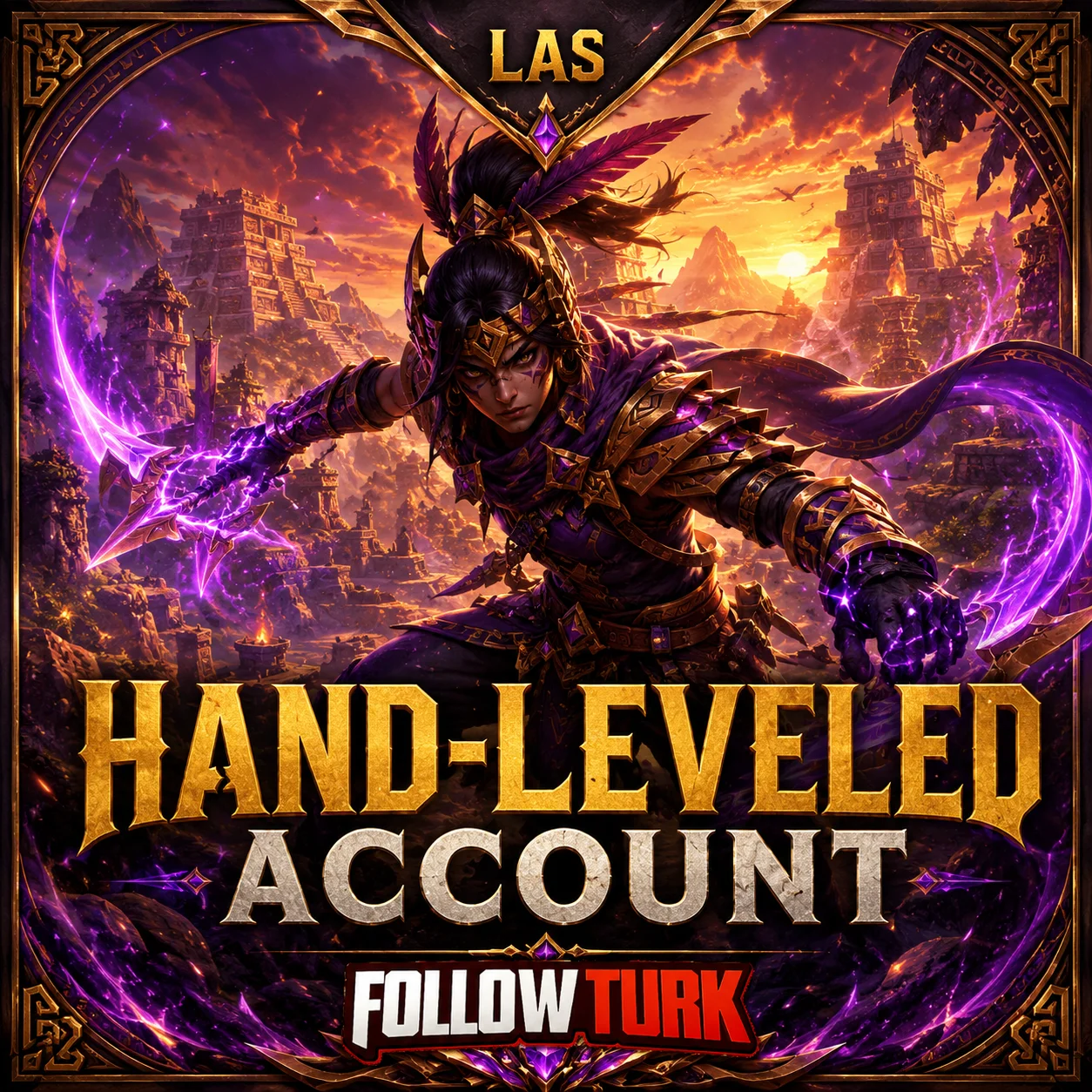 LAS - Cuenta leveada a mano - FollowTurk