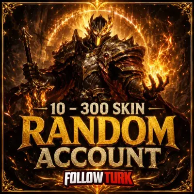 Cuenta Legend aleatoria con 10 a 300 skins