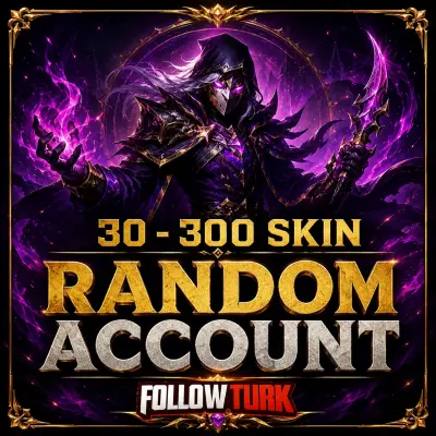 Cuenta aleatoria de Legend con 30 a 300 skins