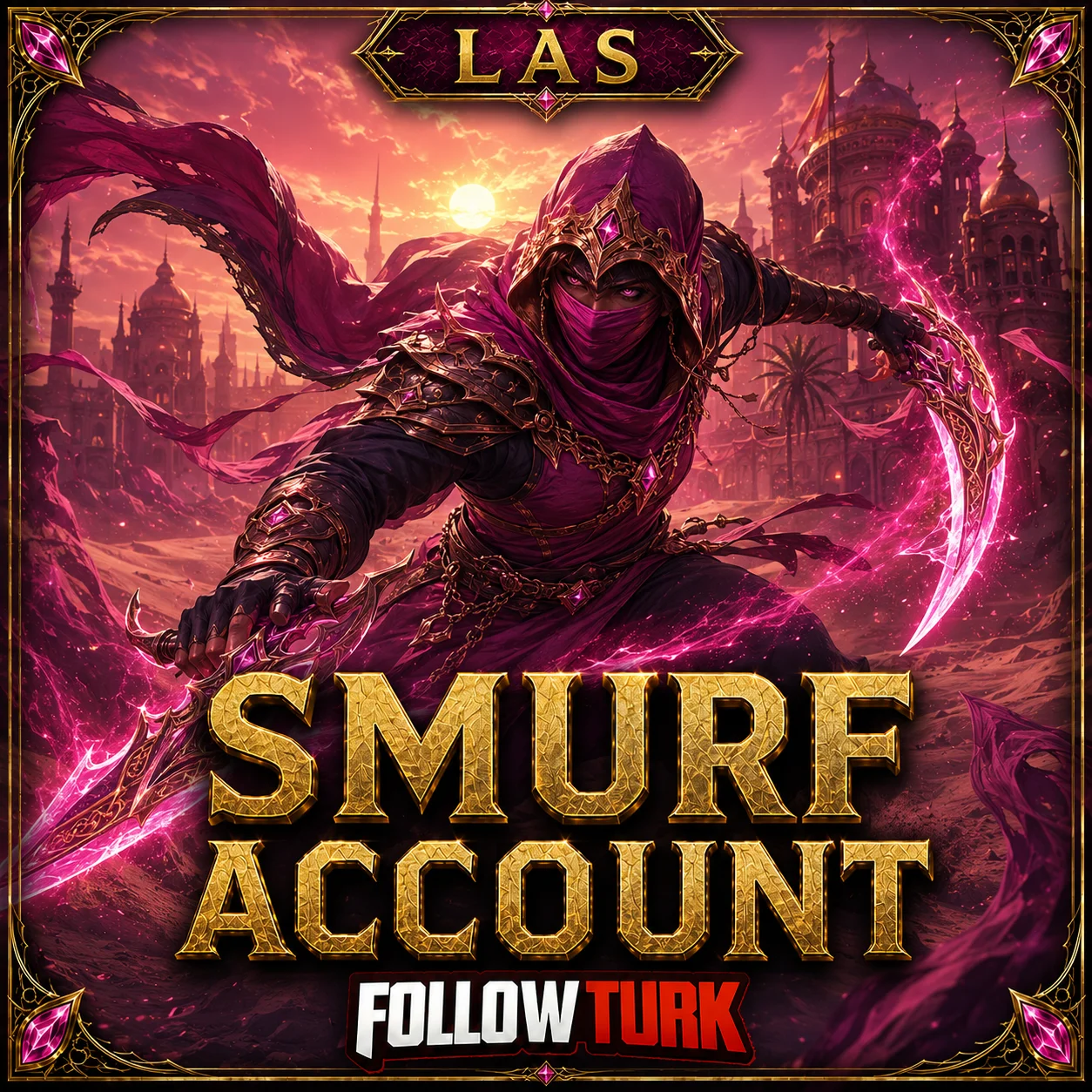 Cuenta Smurf LAS - FollowTurk