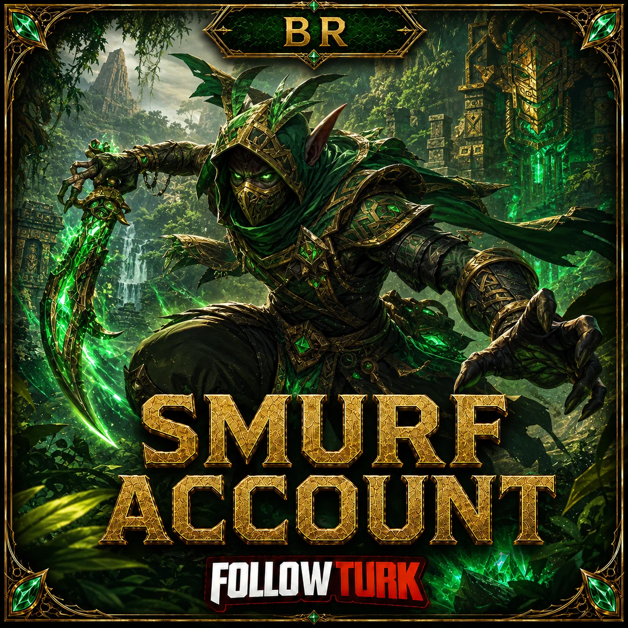 Cuenta Smurf BR - FollowTurk
