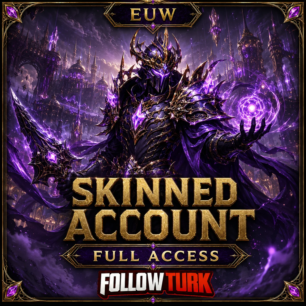 Cuenta EUW con Skins y Acceso Completo - FollowTurk