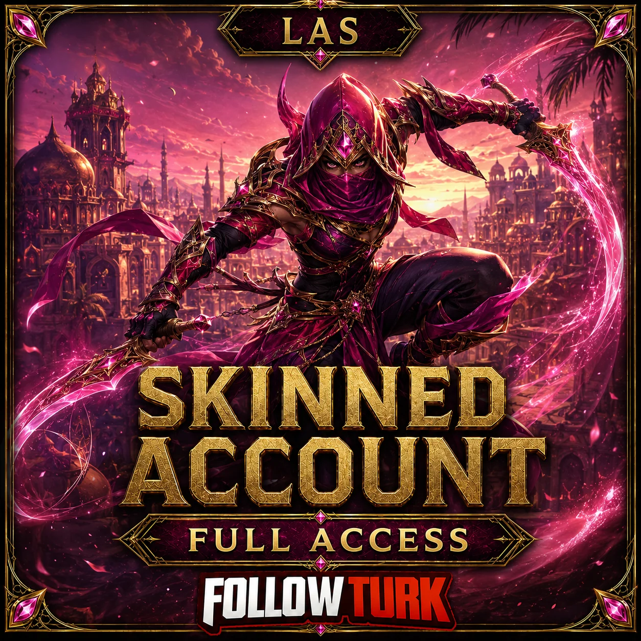 Cuenta LAS de Legend con Skins y Acceso Completo - FollowTurk