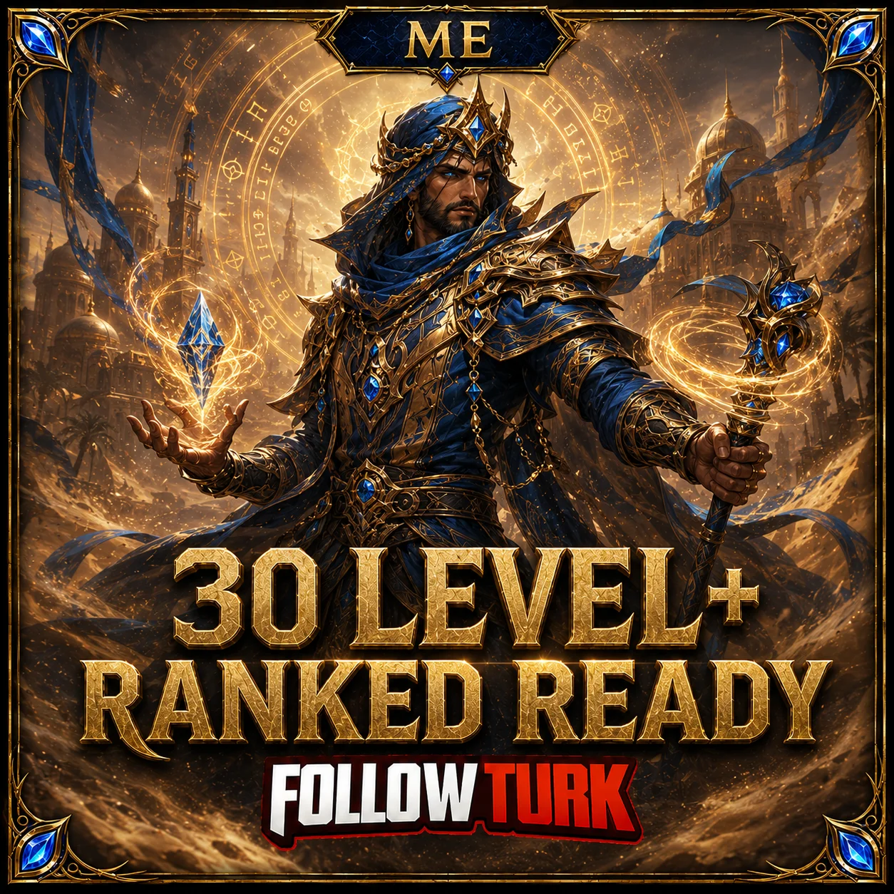 ME - 30 Level+ Listo para Ranked - FollowTurk