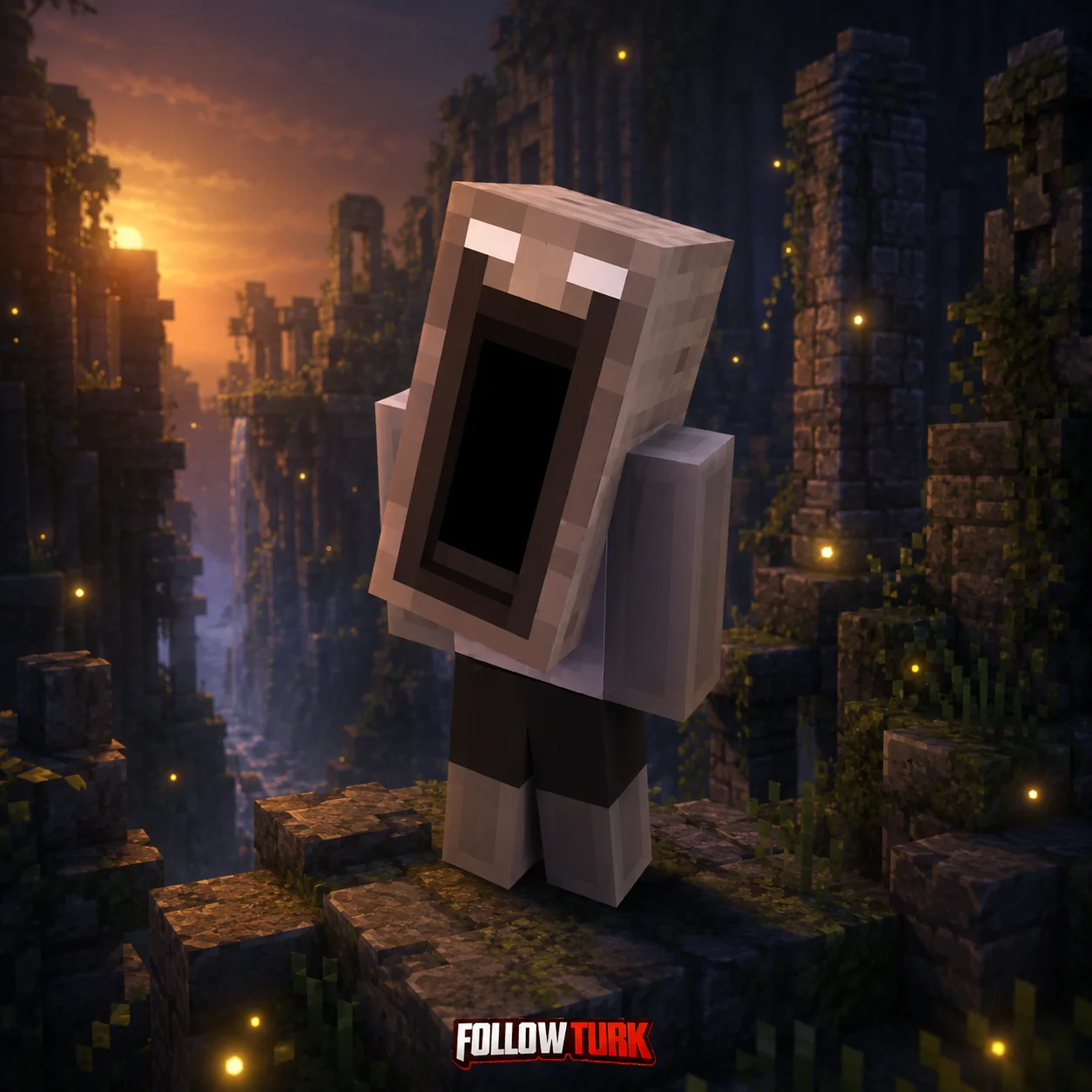 Máscara del Vigilante - Clave de Minecraft - FollowTurk