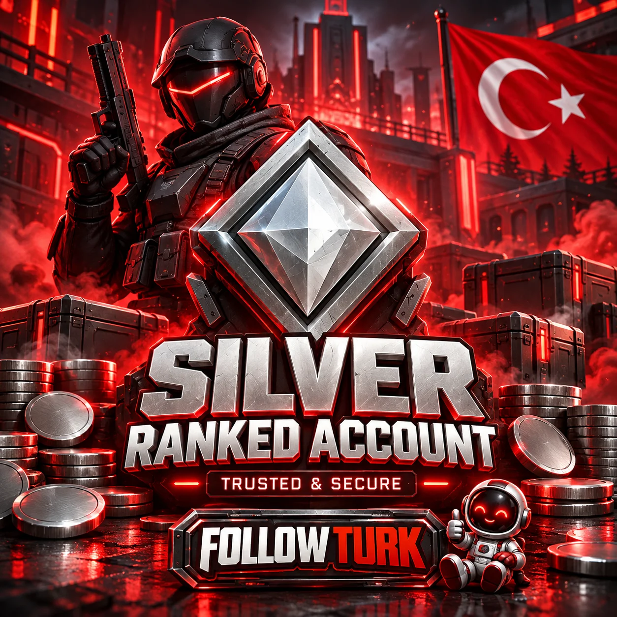 Turquía - Cuenta TR Plata - FollowTurk