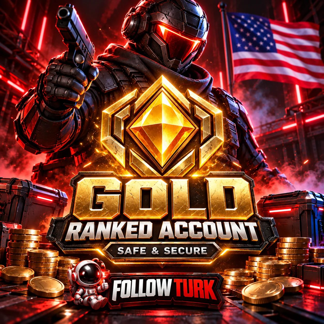 Norteamérica - Cuenta Gold NA de Valo - FollowTurk