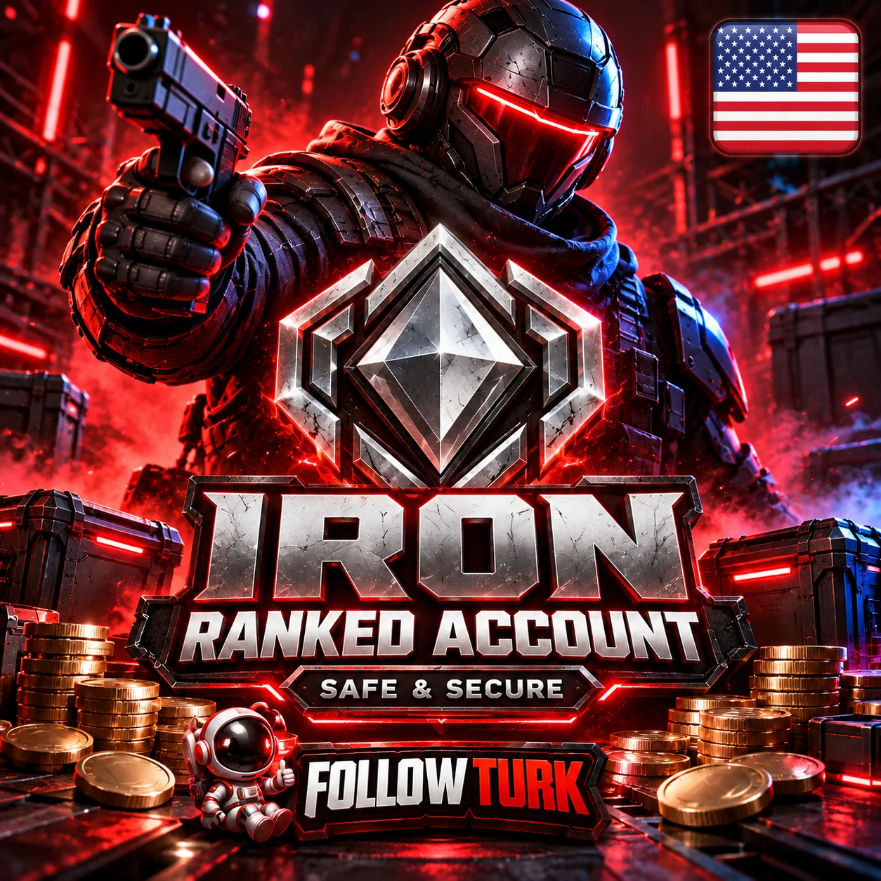 Norteamérica - Cuenta Iron NA - FollowTurk