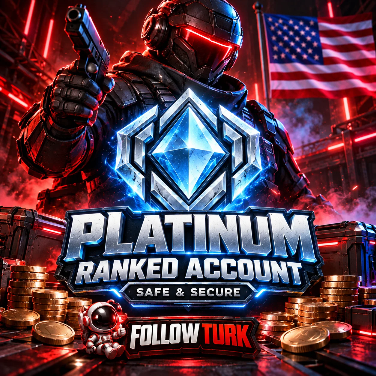 Cuenta Platino NA - Norteamérica - FollowTurk