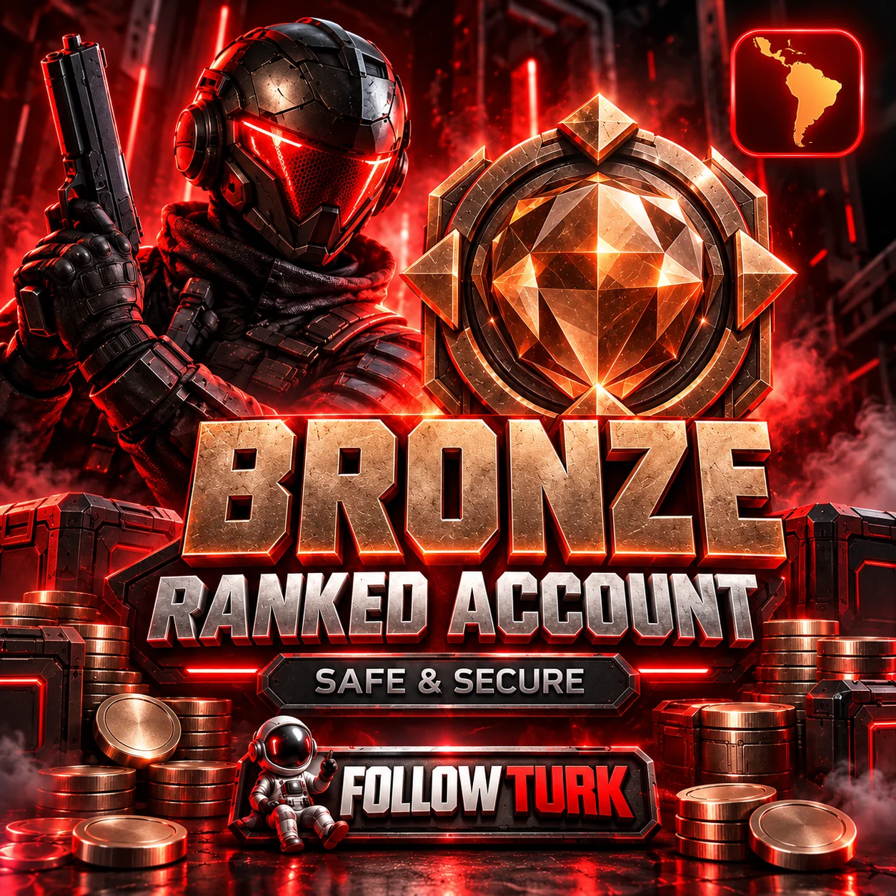 Latinoamérica - Cuenta Bronce LA - FollowTurk