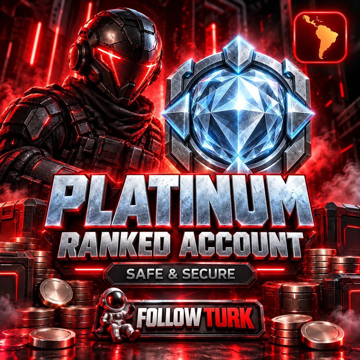 Latinoamérica - Cuenta Platino LA - FollowTurk