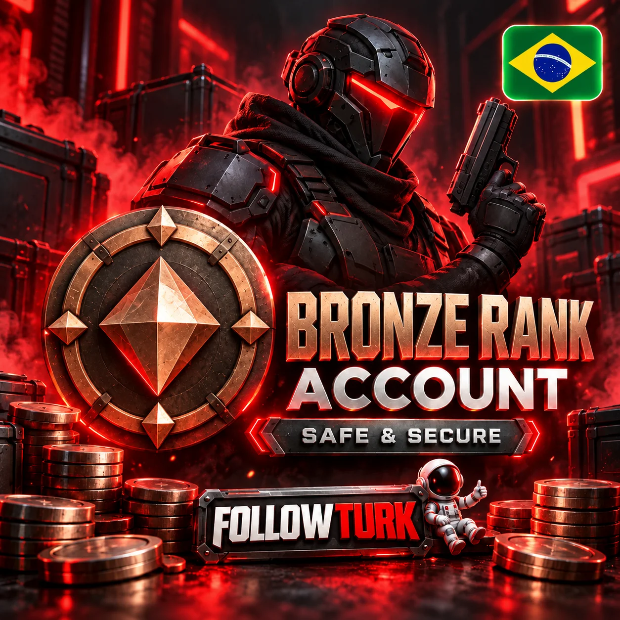 Brasil - Cuenta Bronze BR - FollowTurk