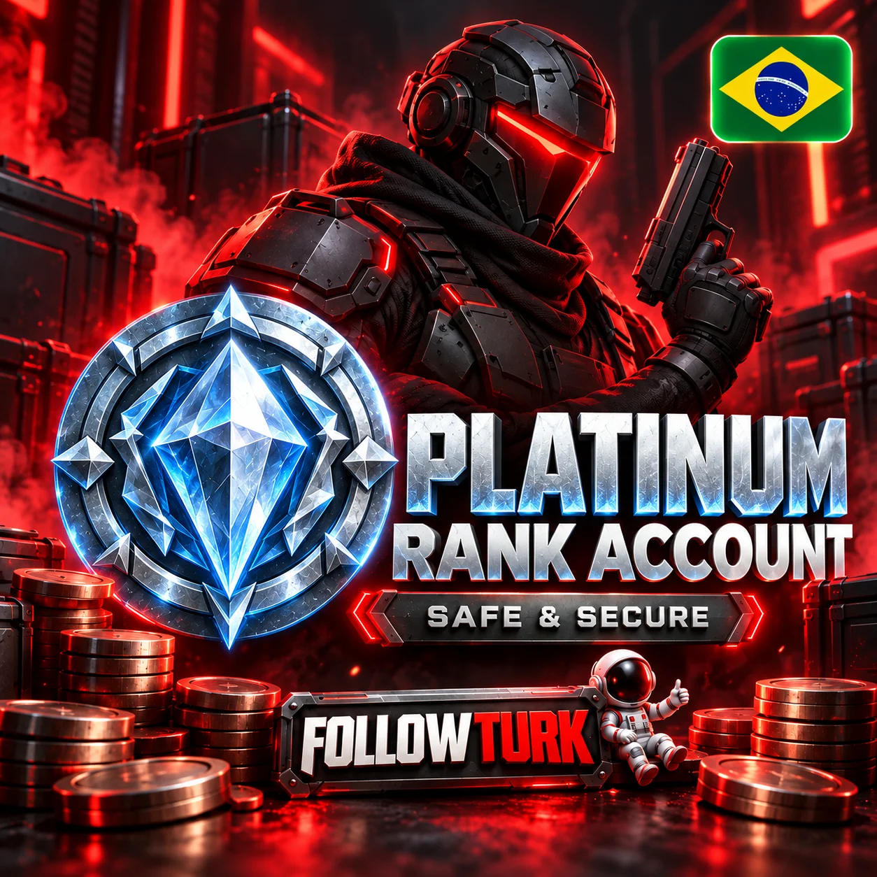 Brasil - Cuenta Platinum BR - FollowTurk