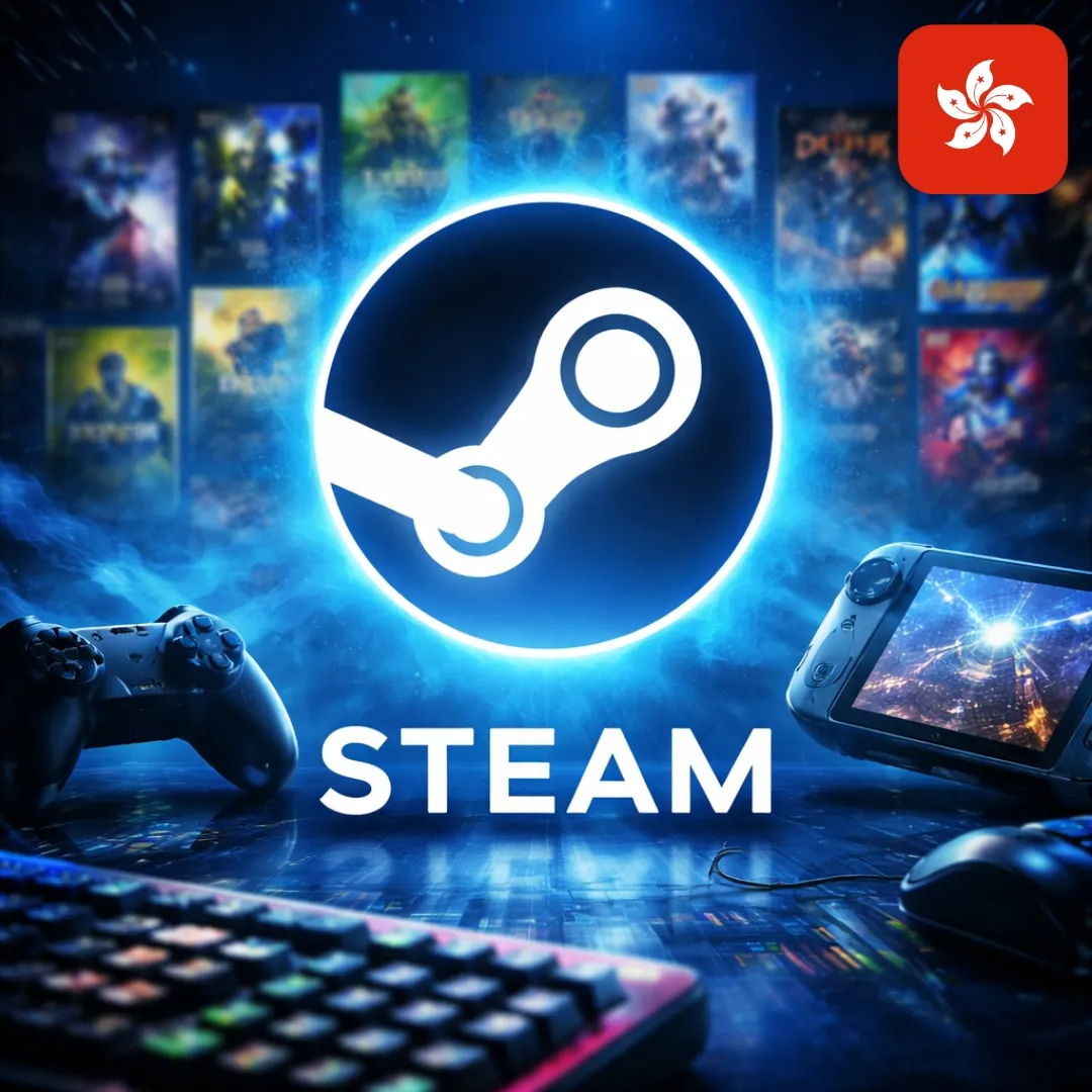 Tarjeta regalo Steam en HKD (Hong Kong) - FollowTurk